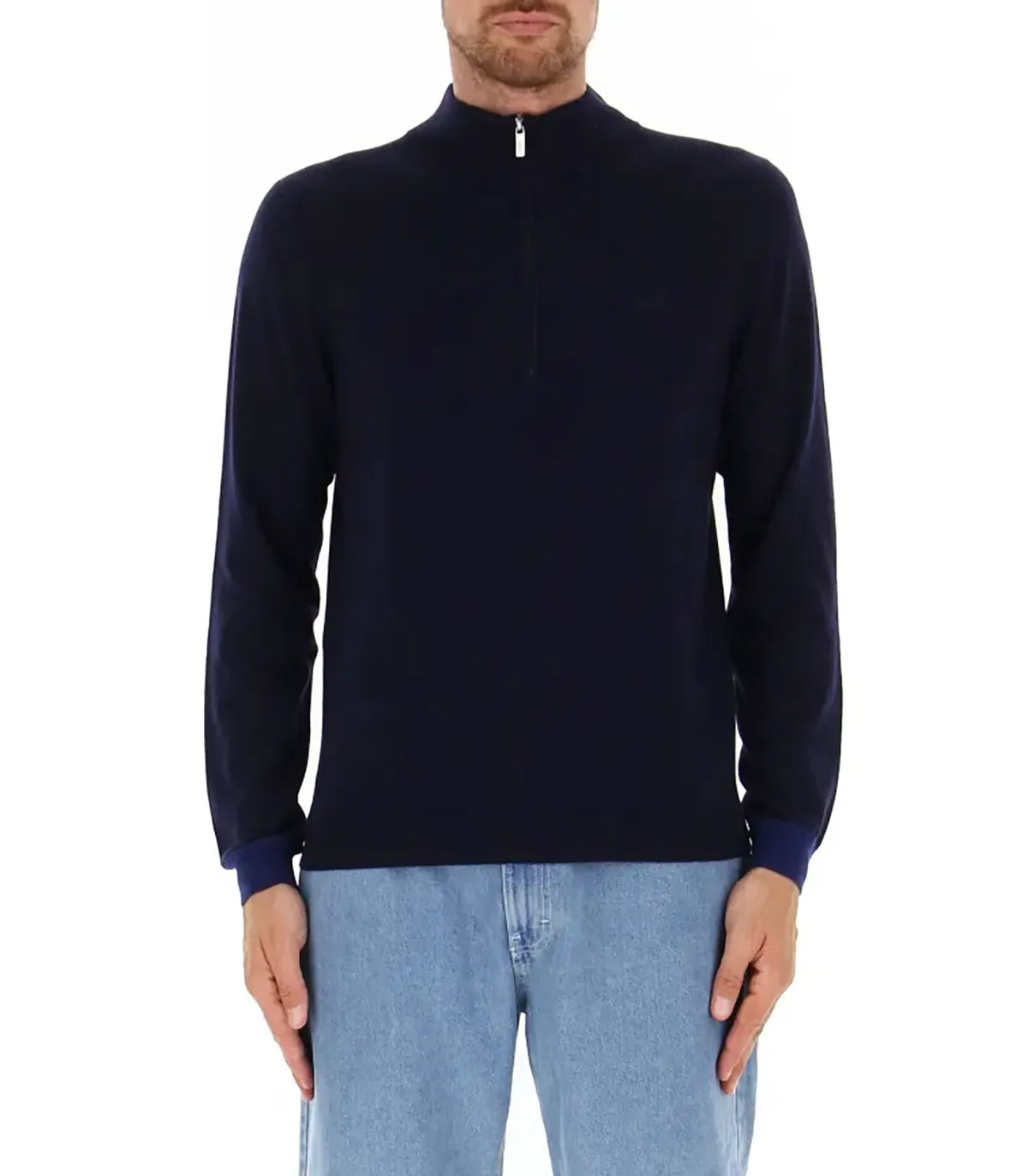 Maglione mezza zip Uomo Sun 68