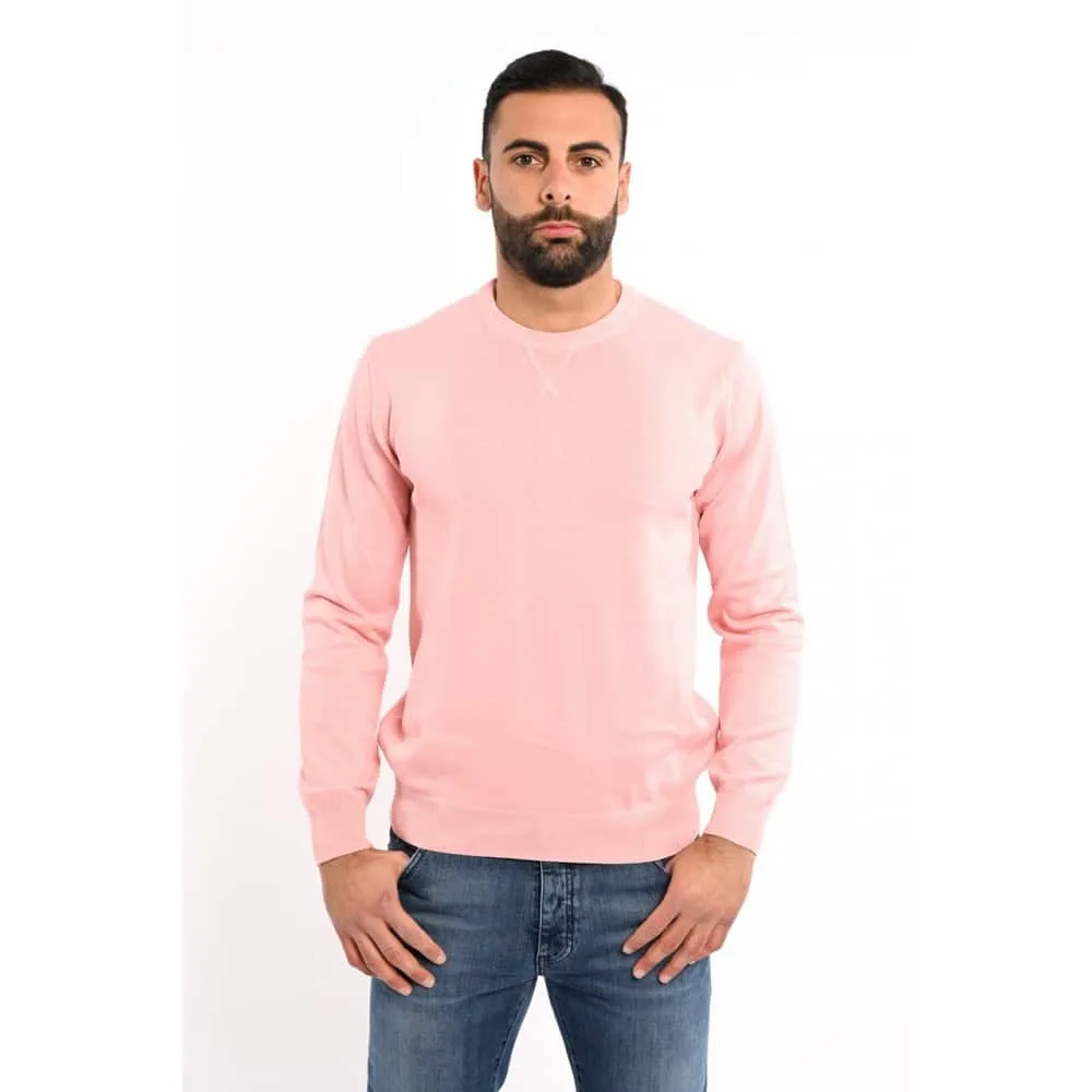 Maglione uomo girocollo di filo Barbati