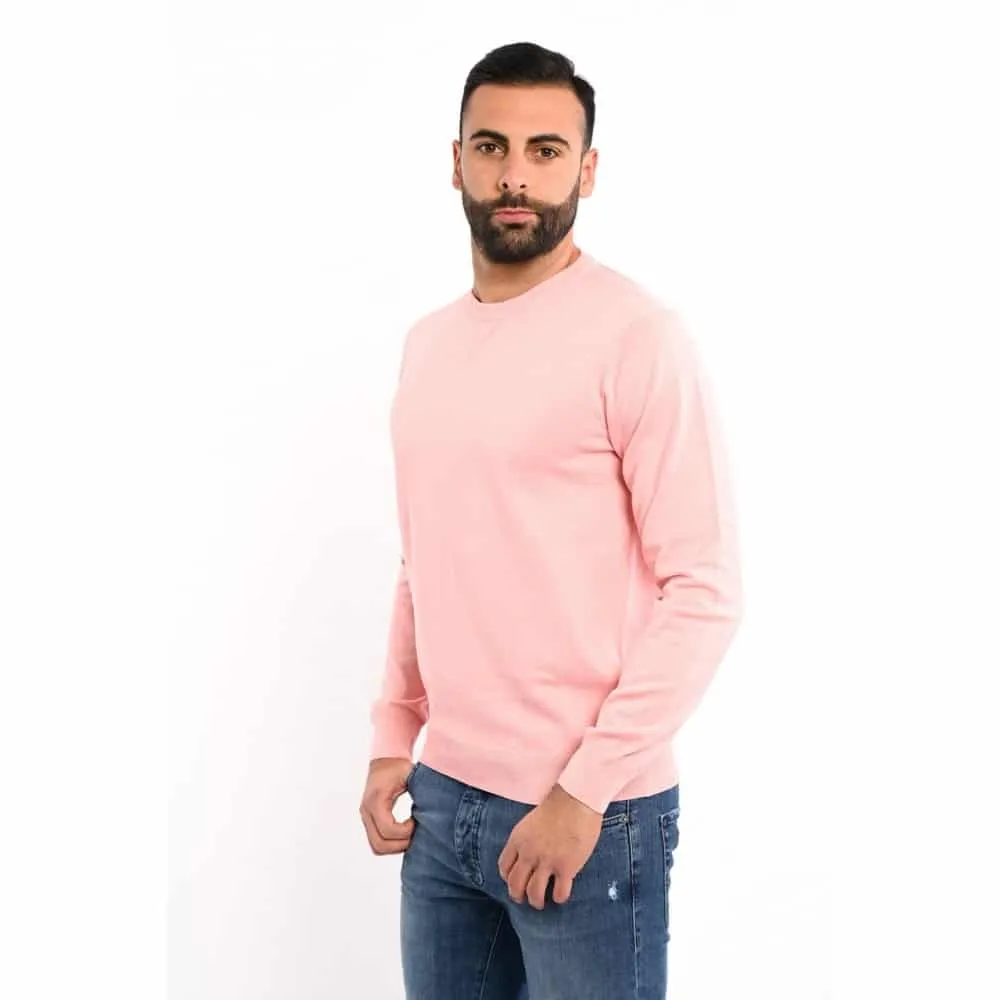 Maglione uomo girocollo di filo Barbati