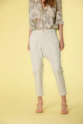 Malibu Jogger pantalon  chino femme en gabardine relaxed