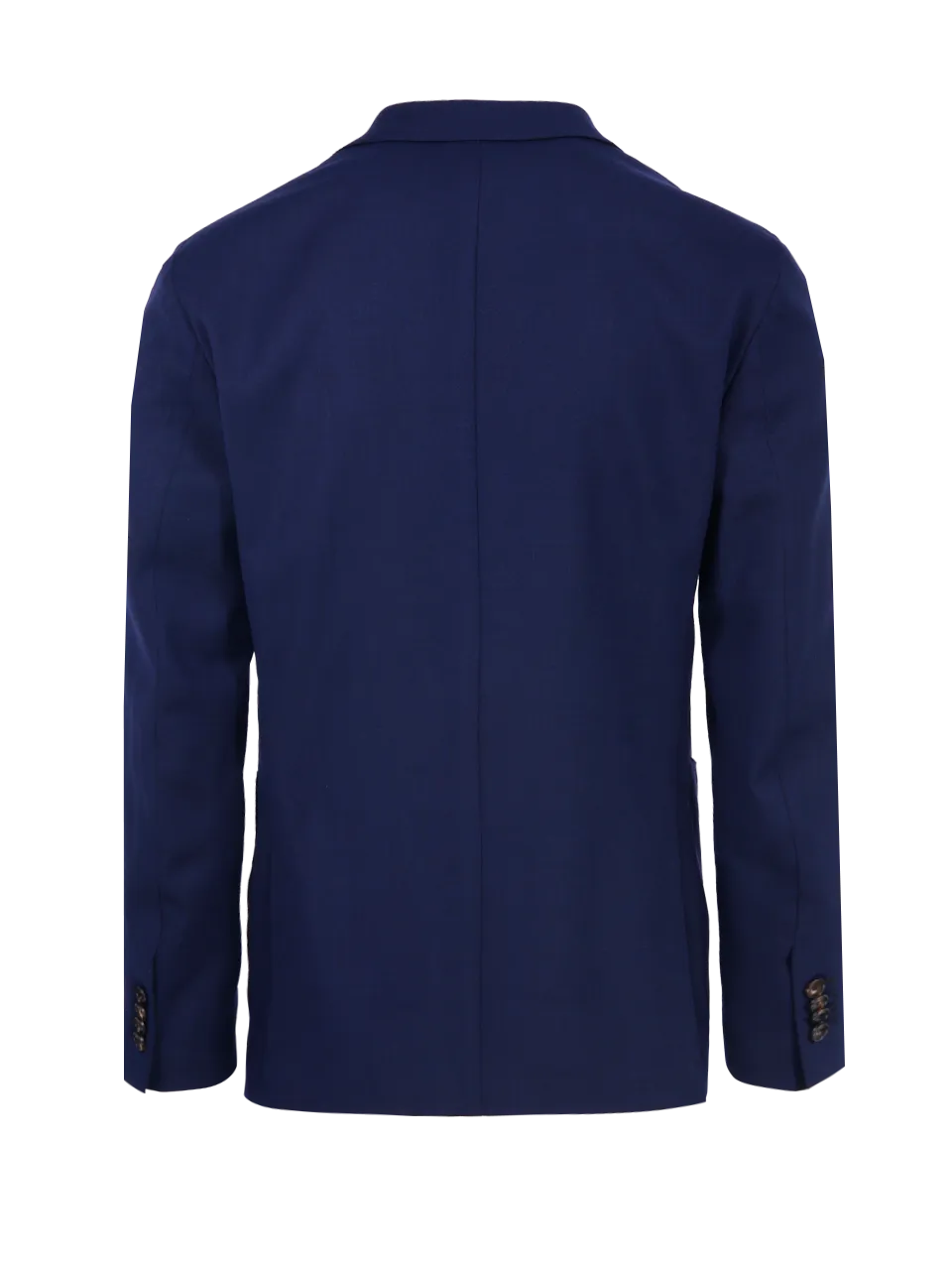 MEN SANTANIELLO BLUE WOOL BLAZER