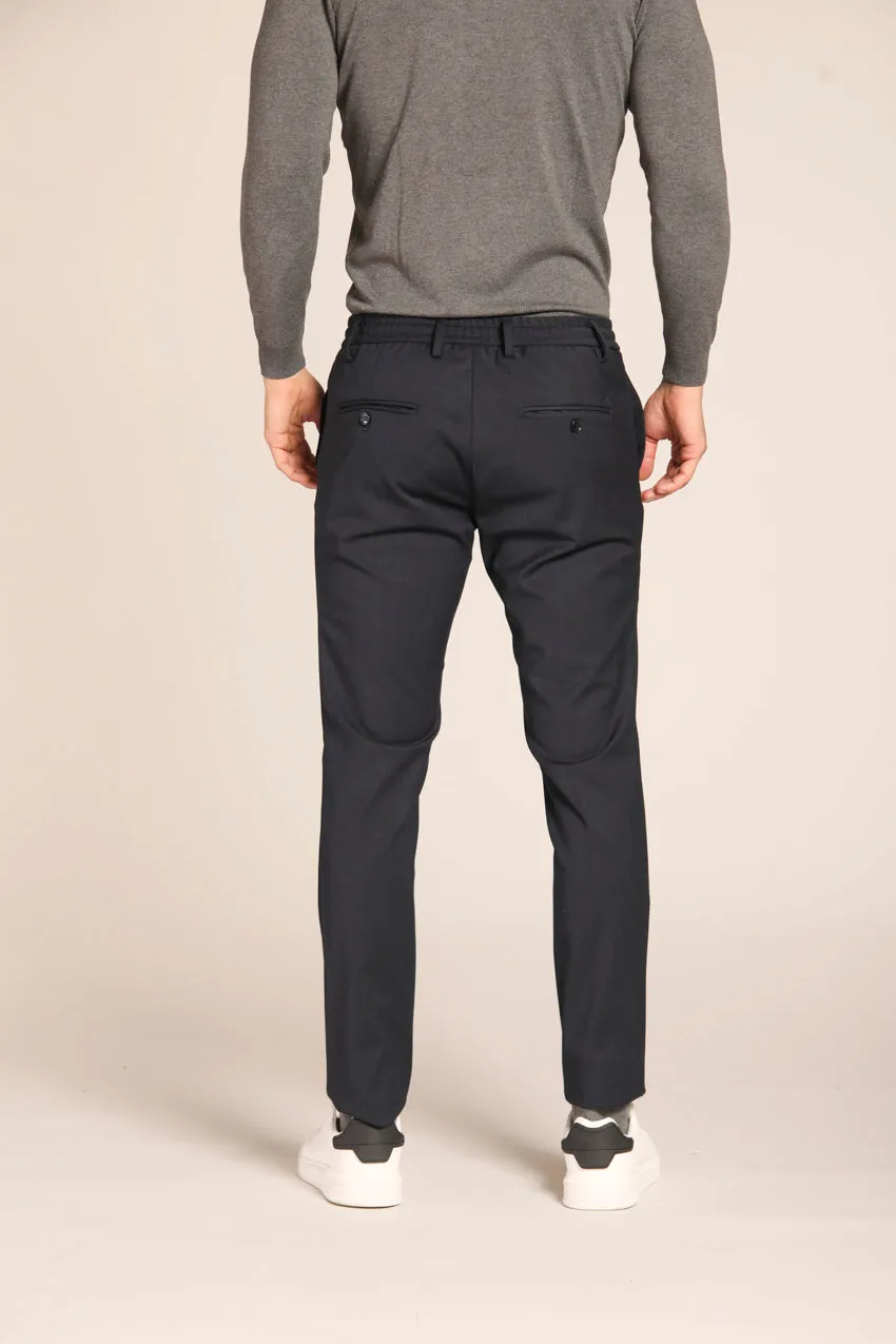 Milano Jogger pantalon chino homme en laine coupe extra slim 