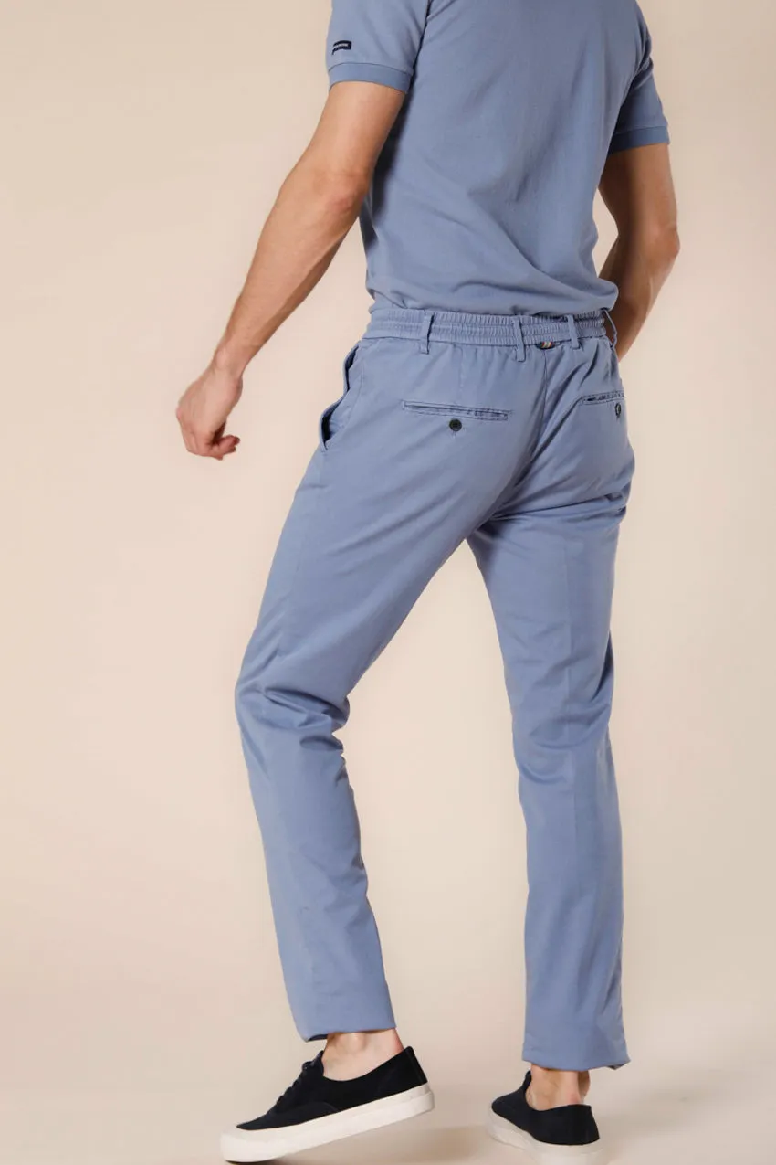 Milano Jogger pantalon chino jogger homme en coton et tencel extra slim