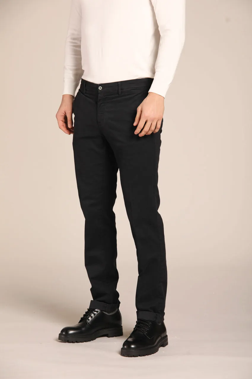 New York pantalon chino homme en gabardine stretch coupe régulière ①.