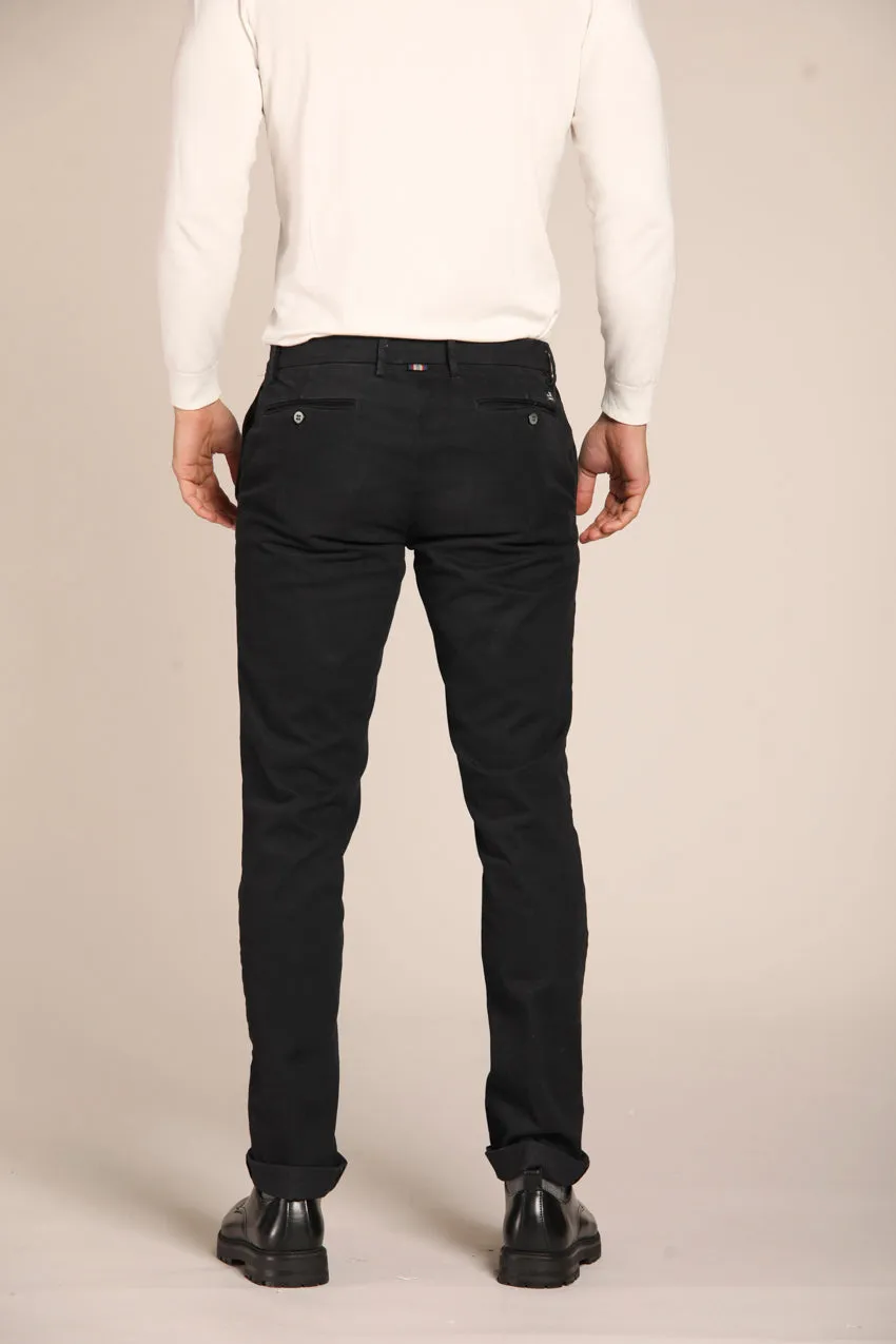 New York pantalon chino homme en gabardine stretch coupe régulière ①.