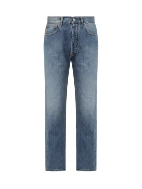 NICK FOUQUET Jeans con Ricamo 