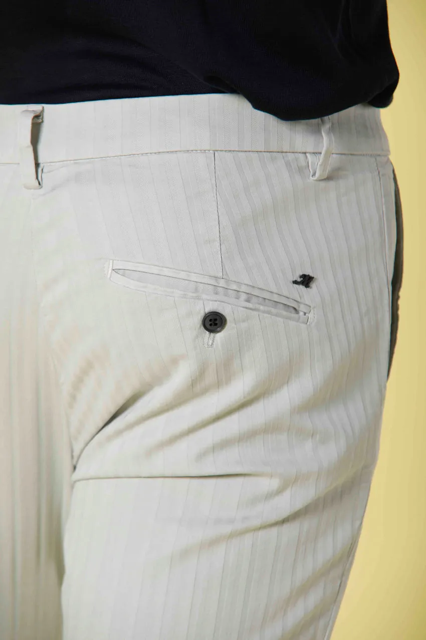 Osaka Style pantalon chino homme en coton stretch resca 3D coupe carotte