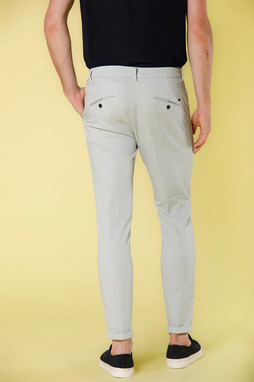 Osaka Style pantalon chino homme en coton stretch resca 3D coupe carotte