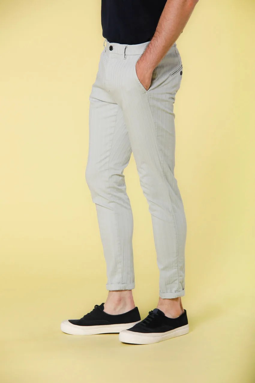 Osaka Style pantalon chino homme en coton stretch resca 3D coupe carotte