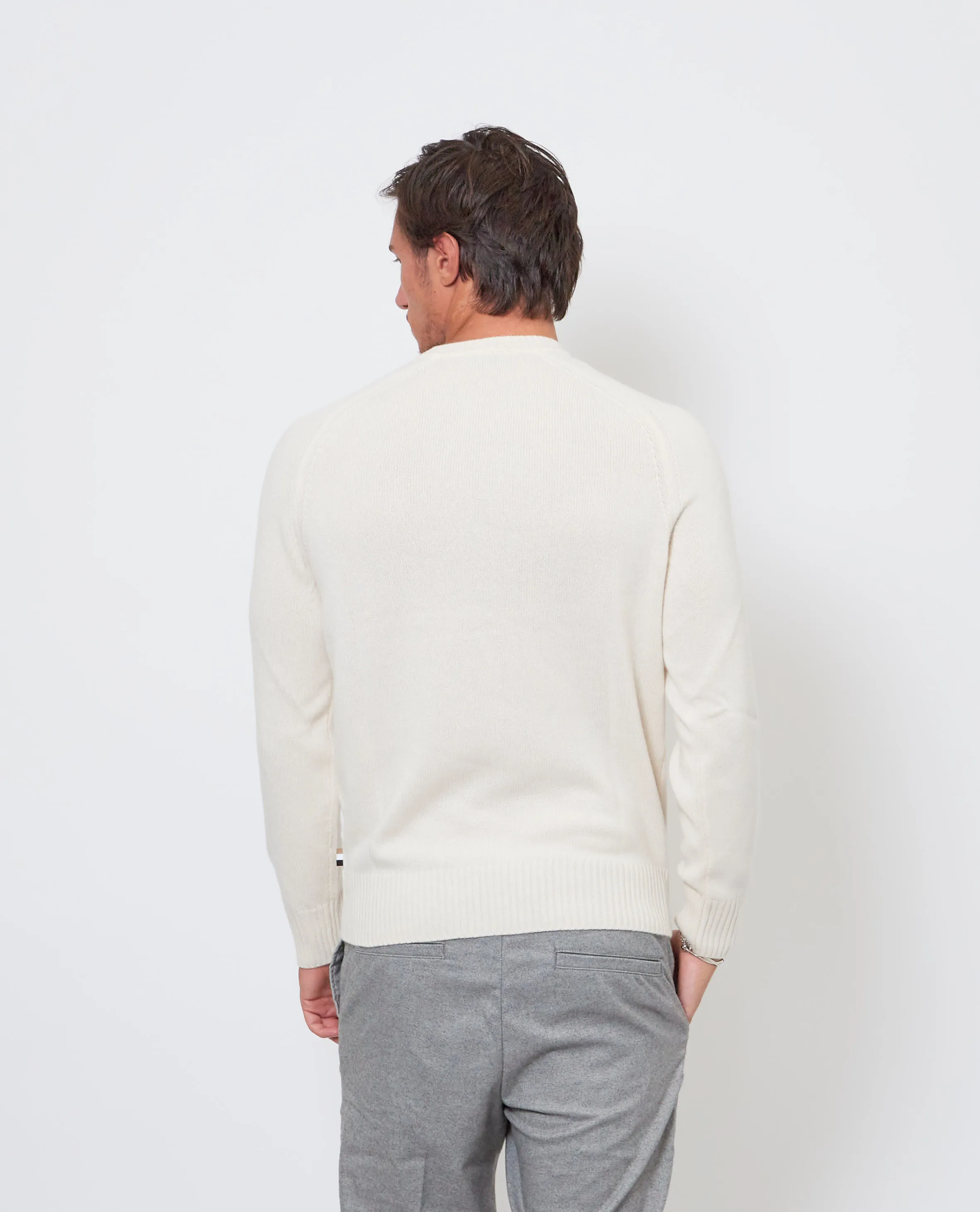 OutletBOSS      Maglione a girocollo in cashmere