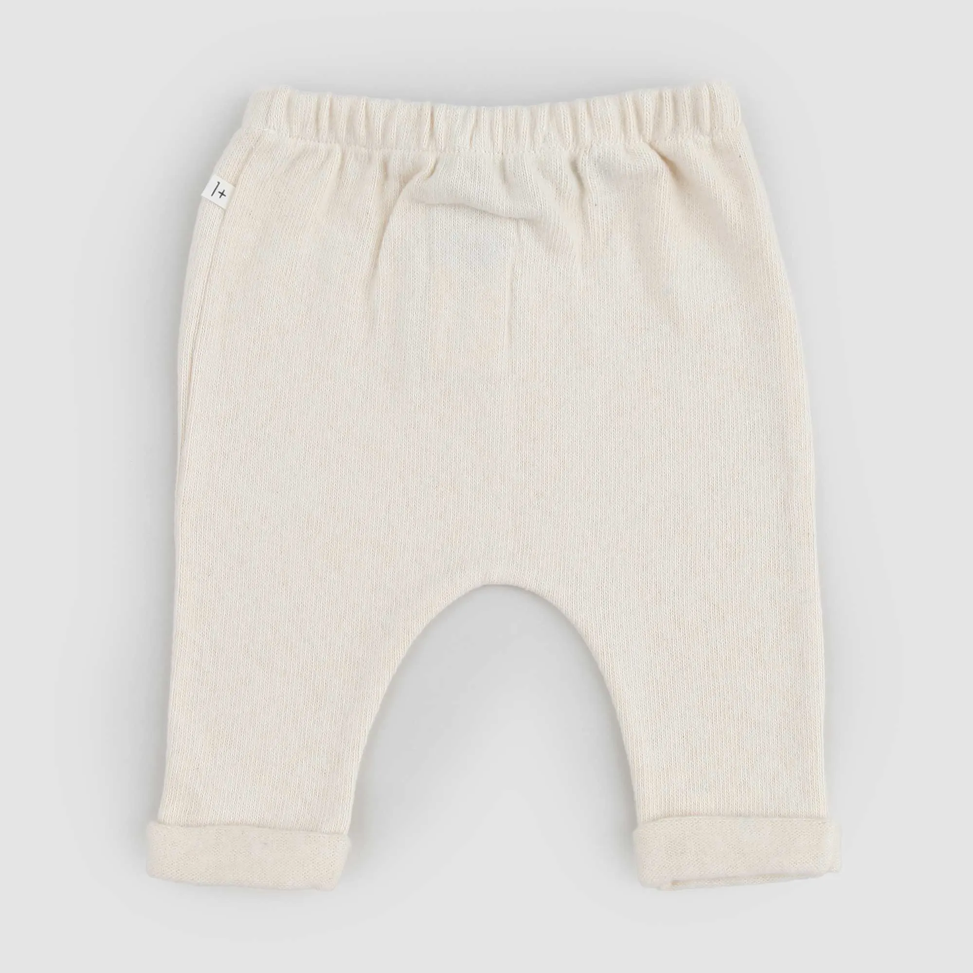 Pantalone Interlock Alain Ecru Panna Neonata