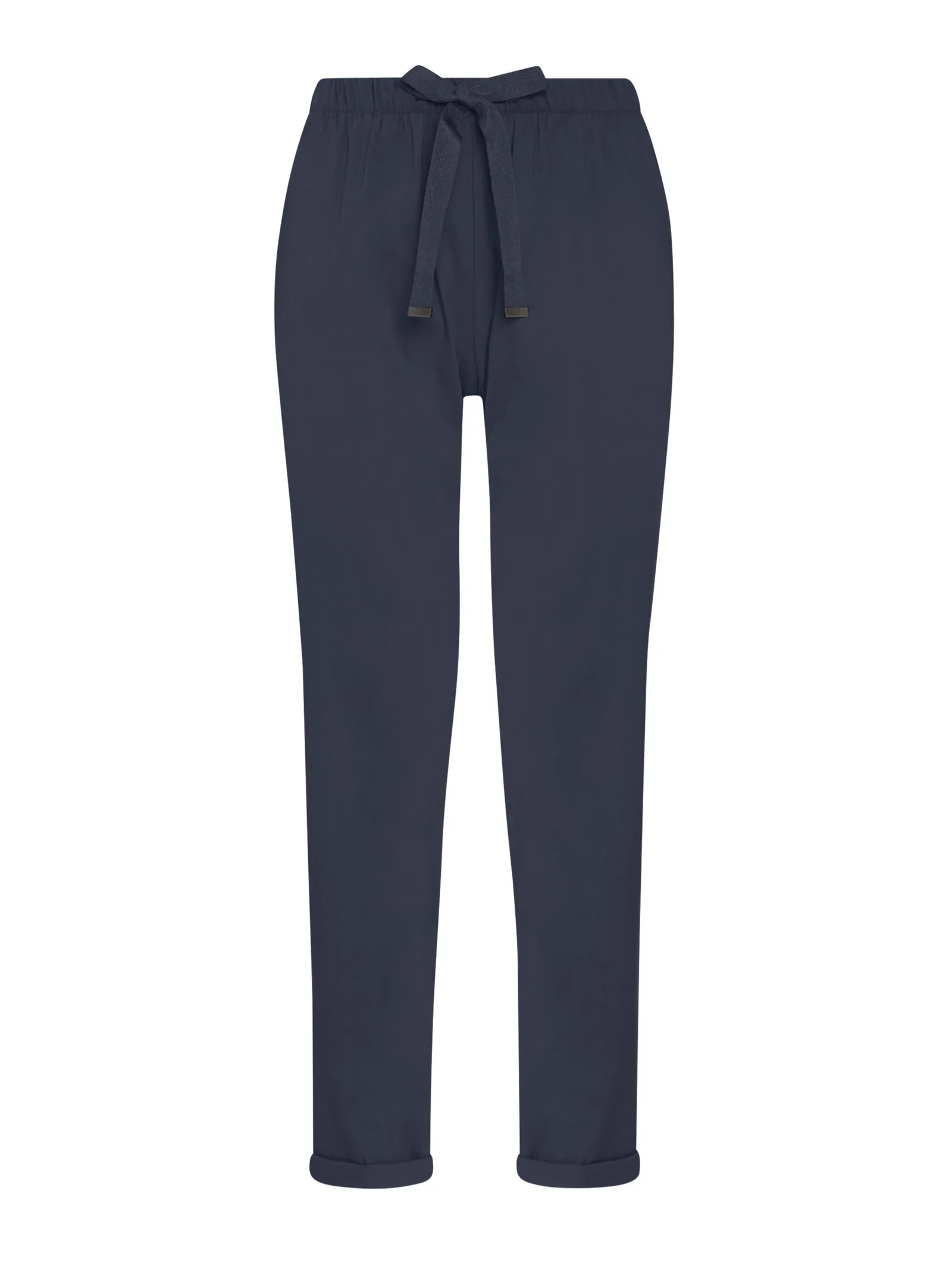 Pantalone Jogger con tasche in Super Fresh - Bleu