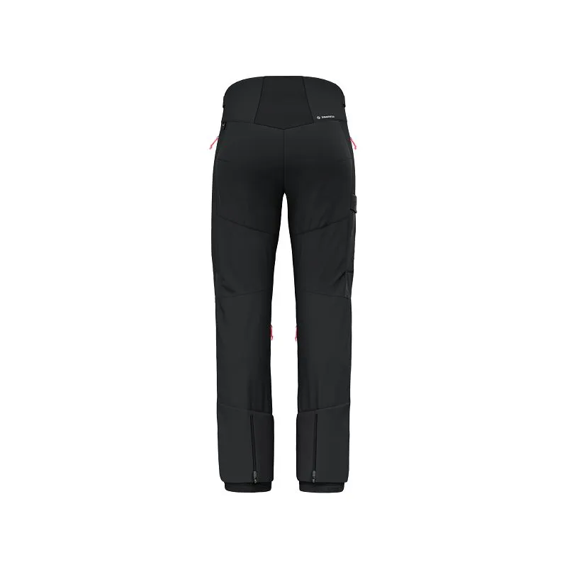 Pantaloni da sci da uomo Salewa SELLA DST HYB (black out)