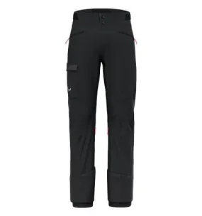 Pantaloni da sci da uomo Salewa SELLA DST HYB (black out)