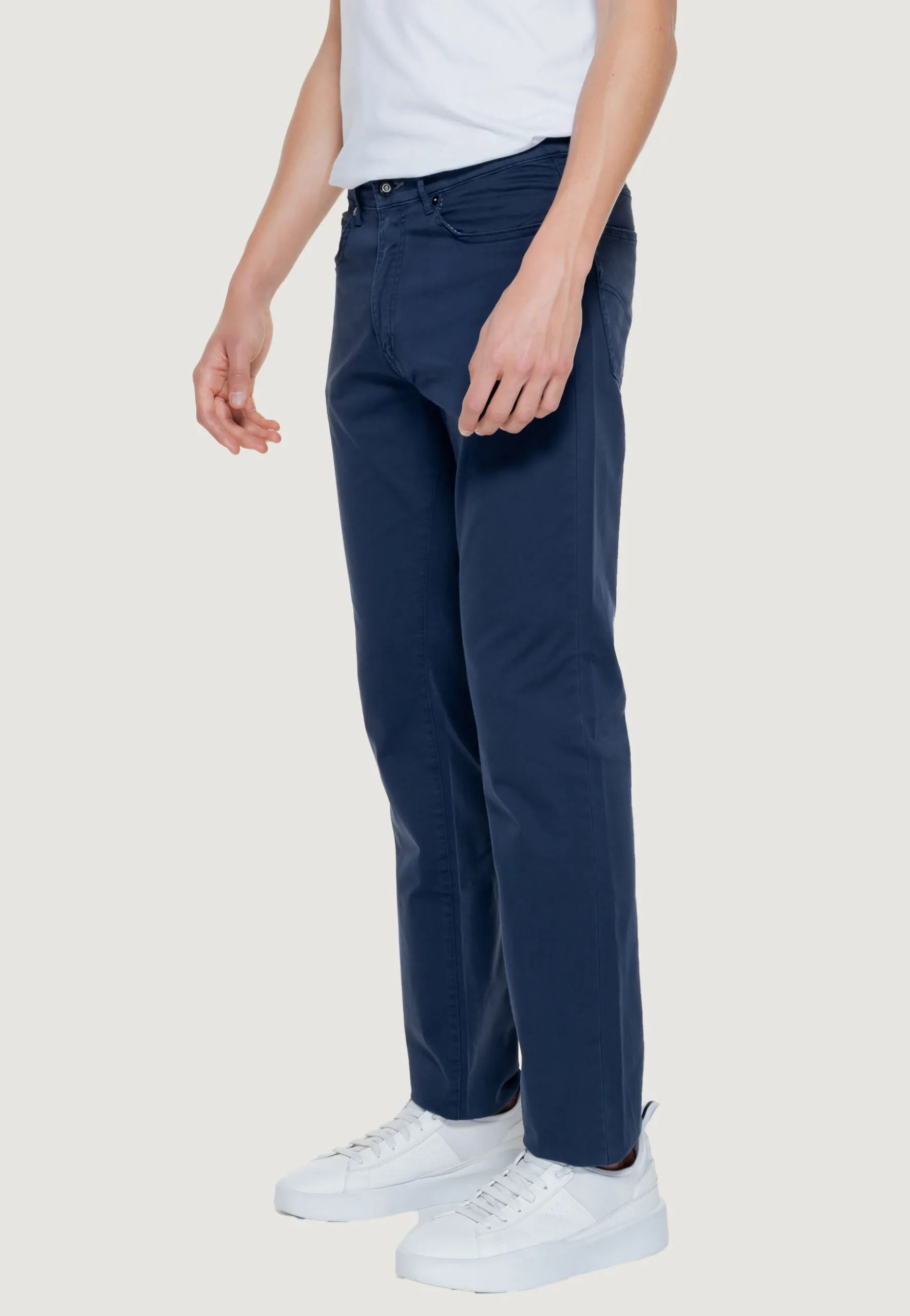 Pantaloni GAS albert simple rev Blu