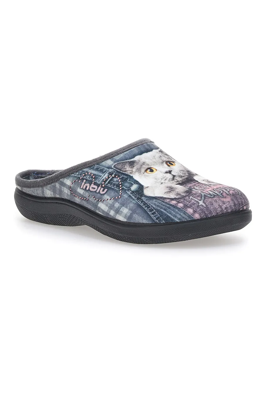 Pantofole con Gatto Jeans Inblu 80 Ec