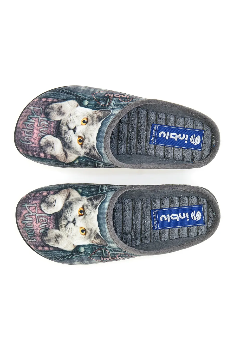 Pantofole con Gatto Jeans Inblu 80 Ec