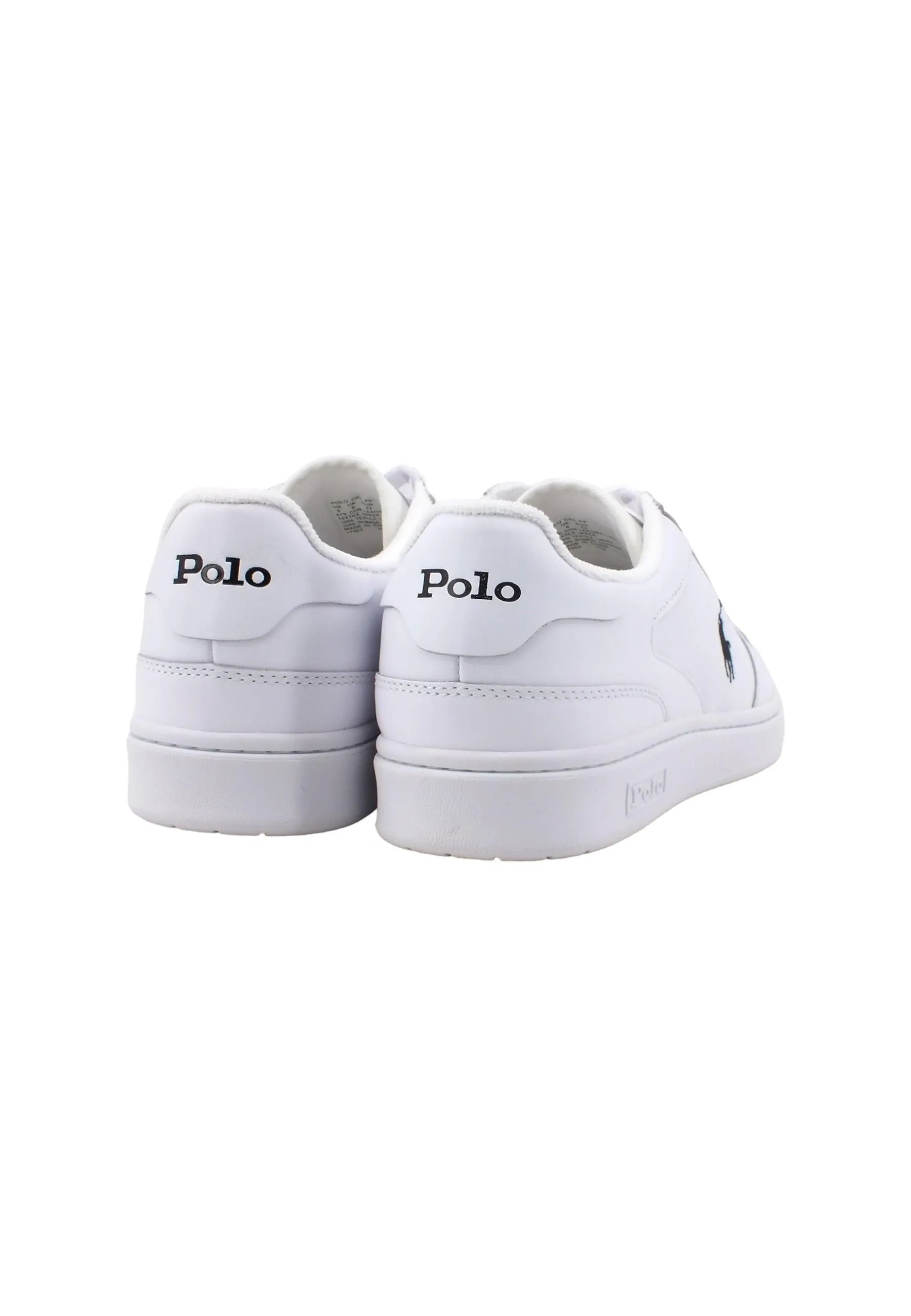 POLO RALPH LAUREN Sneaker Uomo White Black 809885817002