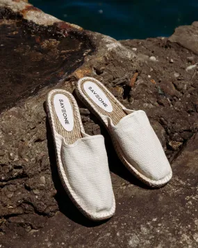 Portofino - mules espadrillas bianca