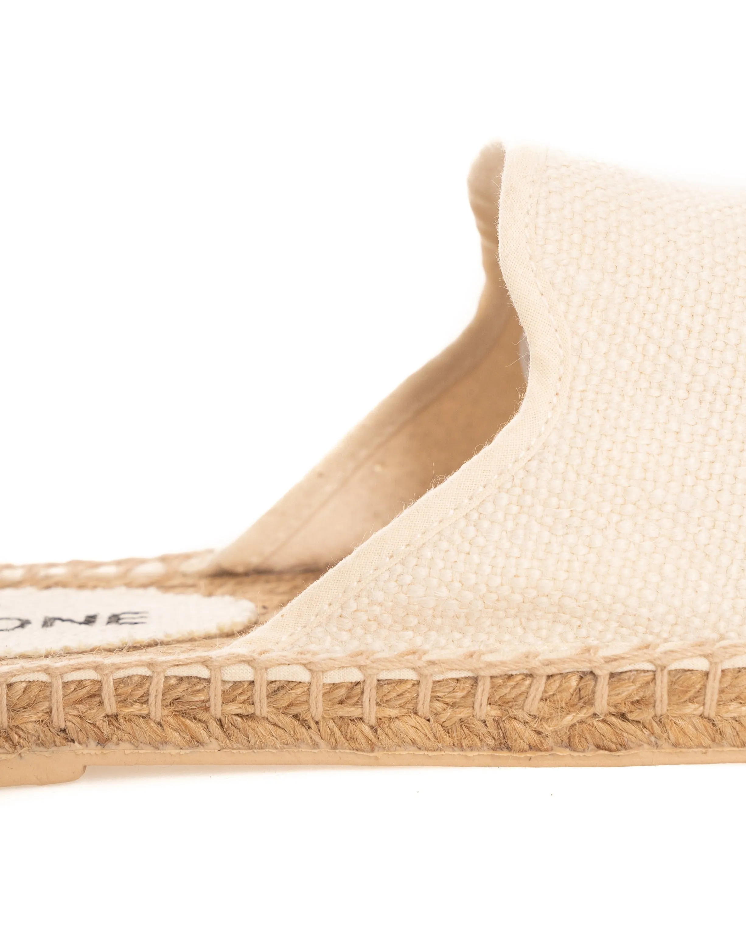 Portofino - mules espadrillas bianca