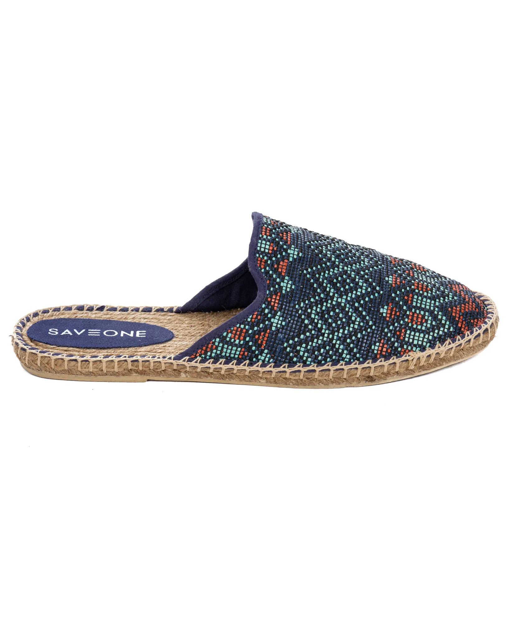 Portofino - mules espadrillas blu multicolor