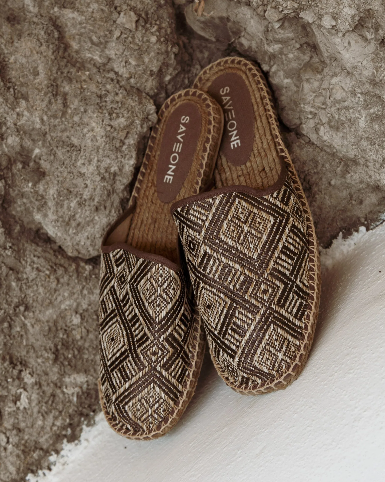 Portofino - mules espadrillas etnica moro