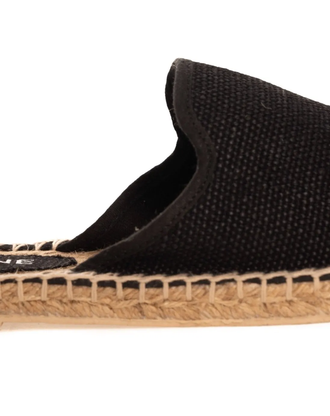 Portofino - mules espadrillas nera