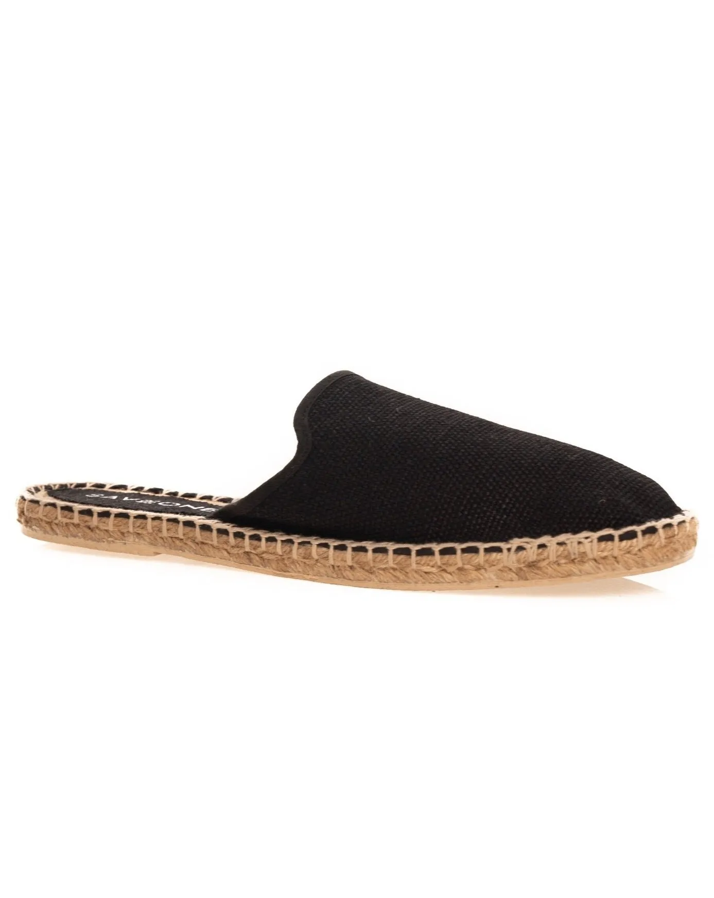 Portofino - mules espadrillas nera