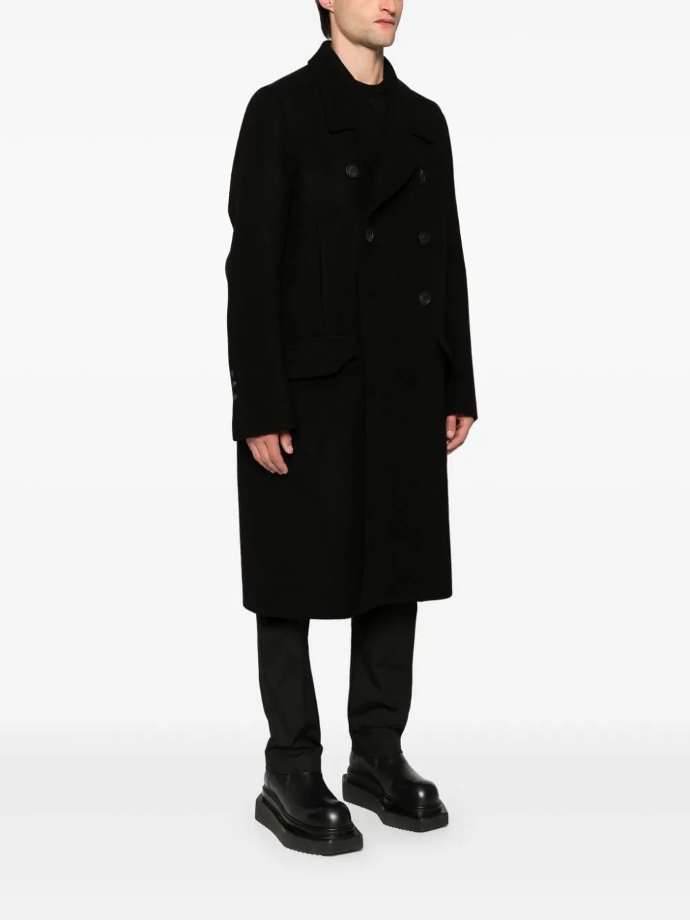 RICK OWENS CAPPOTTO OFFICER