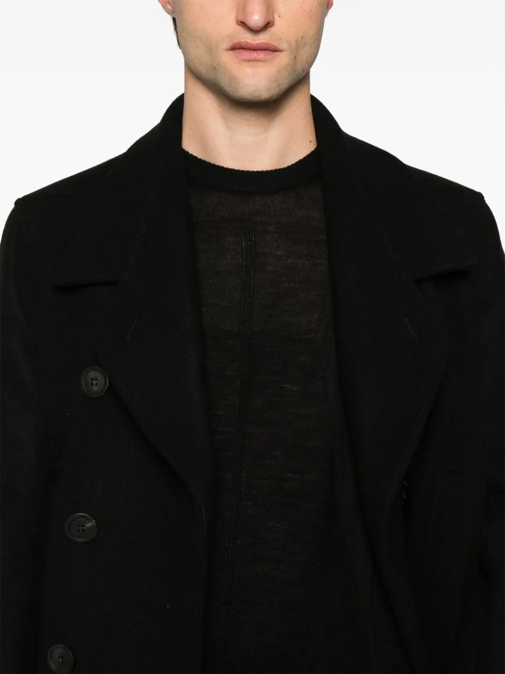 RICK OWENS CAPPOTTO OFFICER