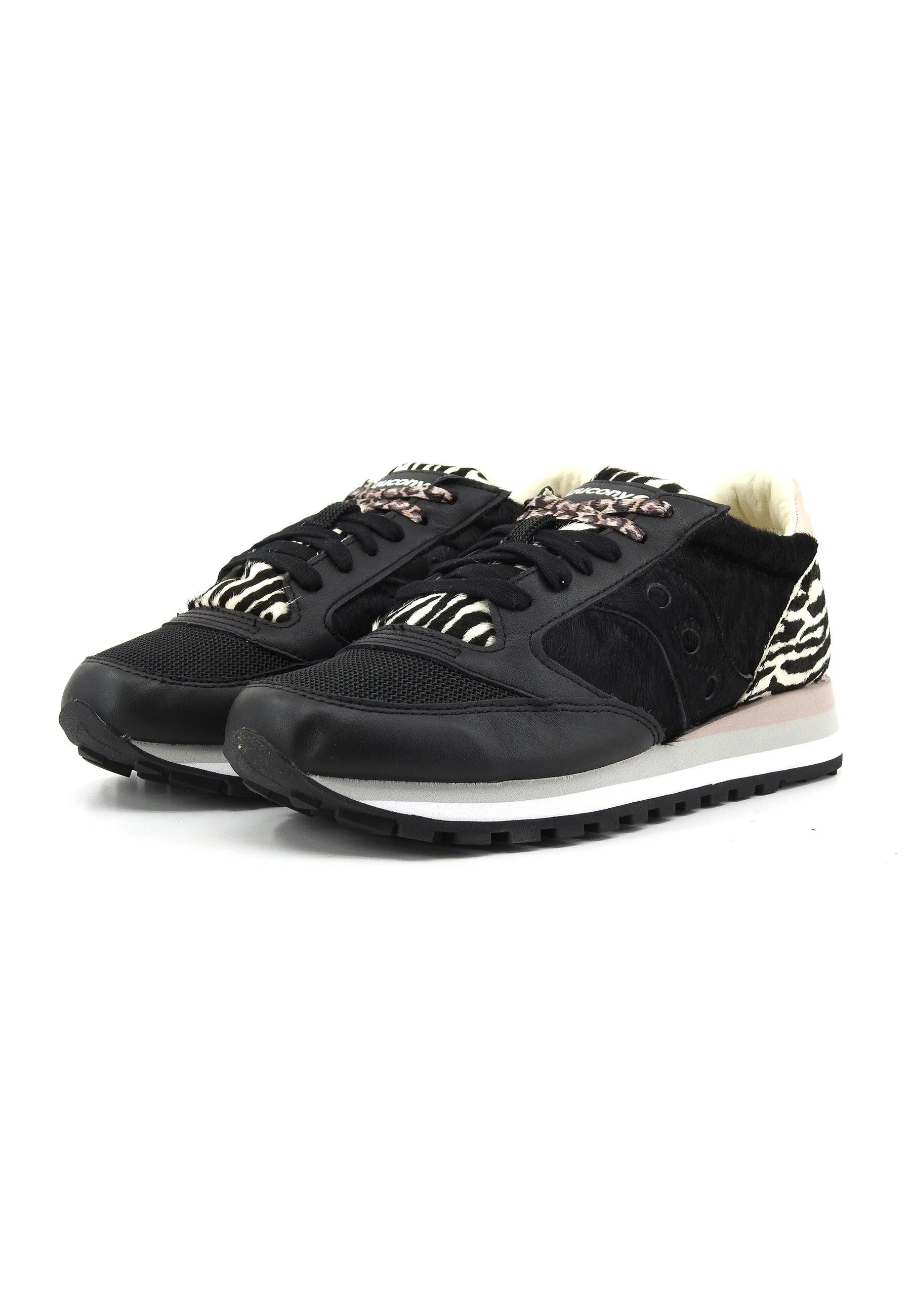 SAUCONY Jazz Triple Sneaker Donna Black Zebra S60727-1