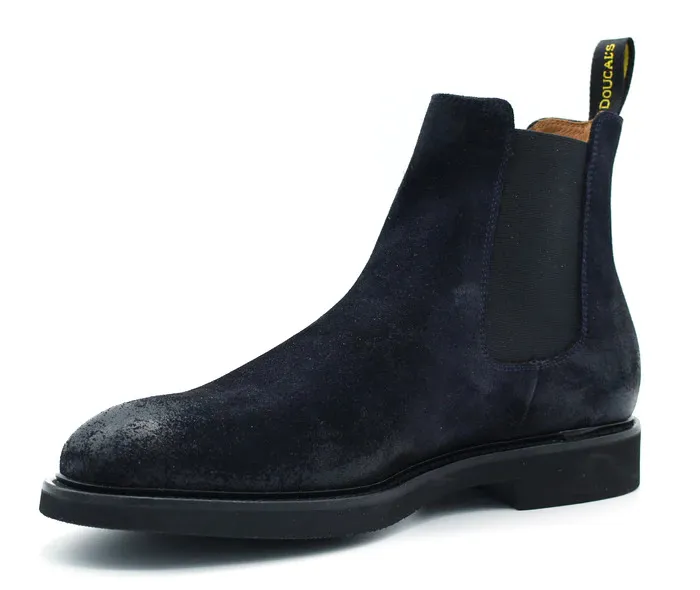 scarpa doucal’s ai 23.24.mod. chelsea boot visone blu