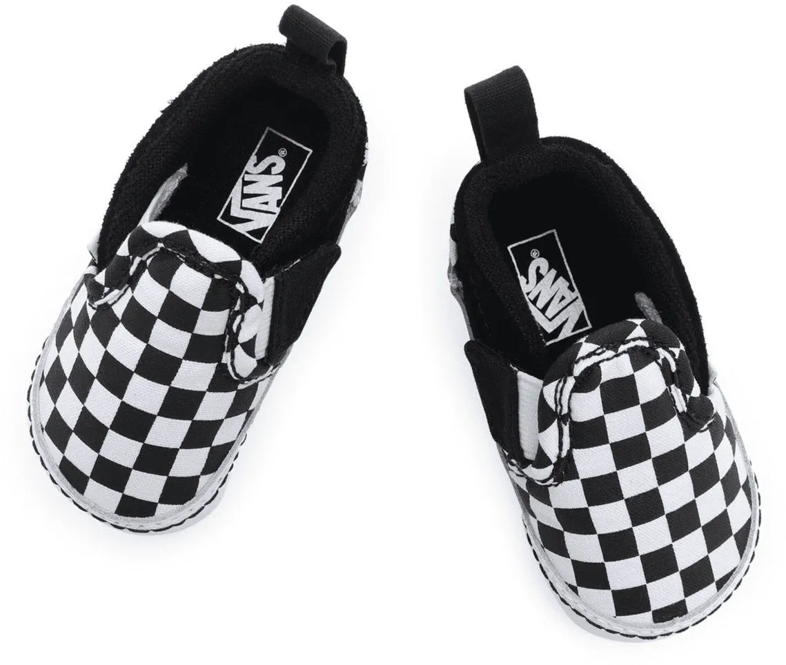 SCARPA JUNIOR VANS IN SLIP-ON V CRIB (CHECKER) BLACK/TRUEWH VN0A2XSL FB7