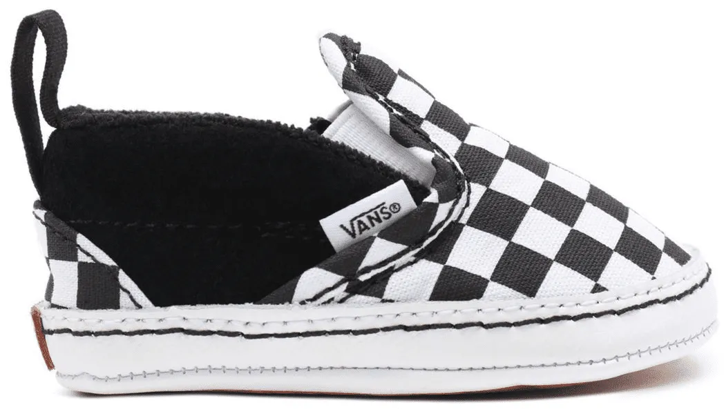 SCARPA JUNIOR VANS IN SLIP-ON V CRIB (CHECKER) BLACK/TRUEWH VN0A2XSL FB7