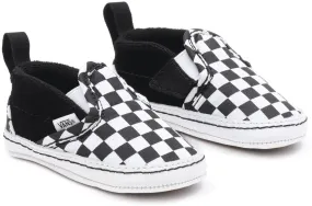 SCARPA JUNIOR VANS IN SLIP-ON V CRIB (CHECKER) BLACK/TRUEWH VN0A2XSL FB7