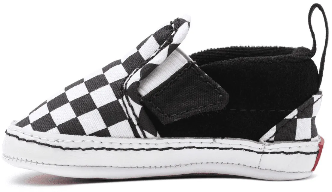 SCARPA JUNIOR VANS IN SLIP-ON V CRIB (CHECKER) BLACK/TRUEWH VN0A2XSL FB7