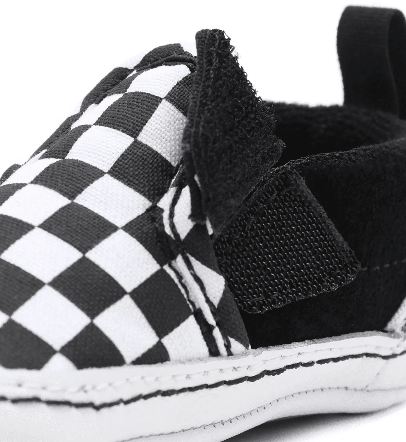 SCARPA JUNIOR VANS IN SLIP-ON V CRIB (CHECKER) BLACK/TRUEWH VN0A2XSL FB7