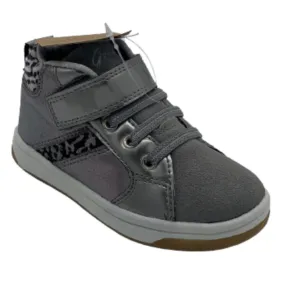 Scarpe da bambino Grunland - Art. PP0069-H1 sneakers a strappo grigio