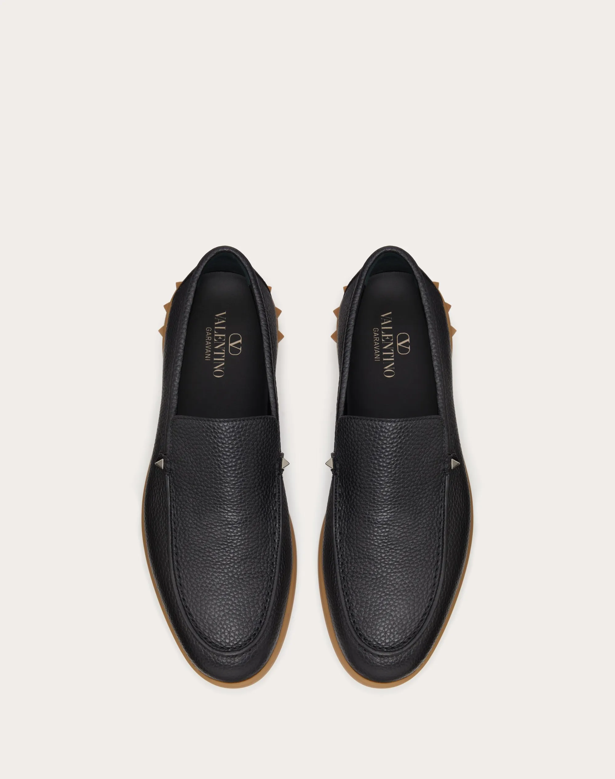 SLIP-ON LEISURE FLOWS IN VITELLO GRANATO