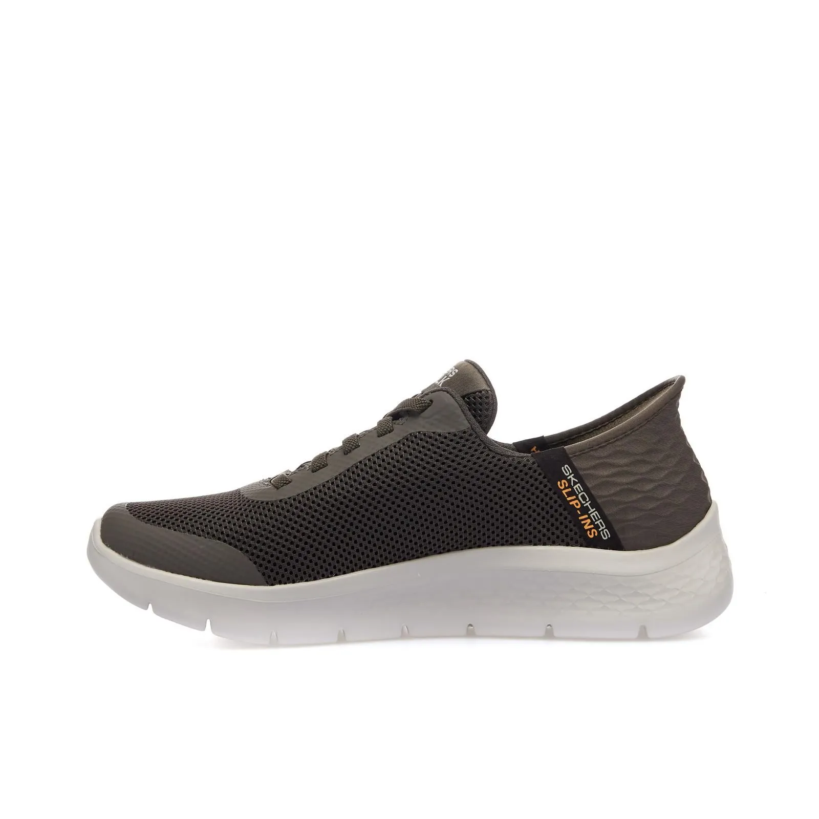 Sneakers running slip-on marroni da uomo Go Walk Flex - Hands Up