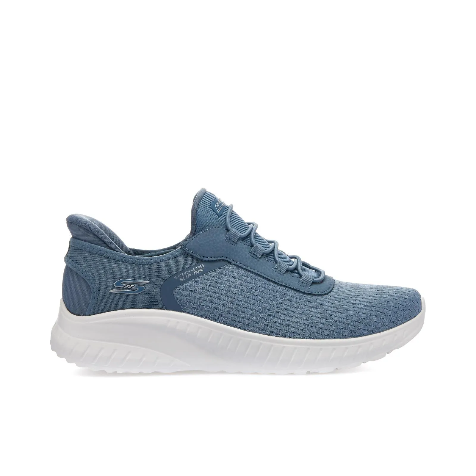 Sneakers slip-on running azzurra da donna Free Slip-ins Bobs Sport Squad Chaos