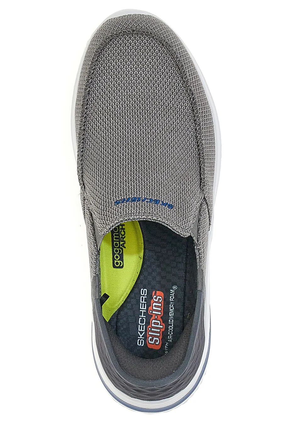 Sneakers Slip-On Skechers Delson 3.0 Cabrino Grigio