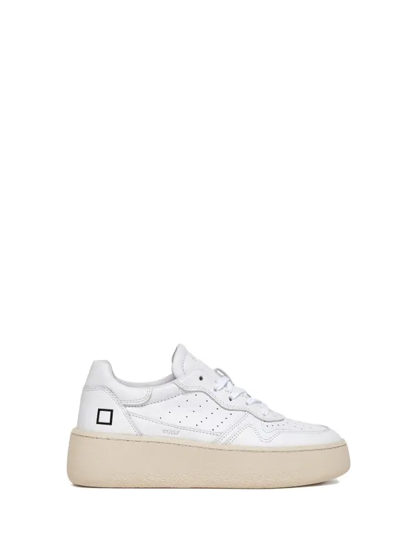 Step Calf women's leather sneaker