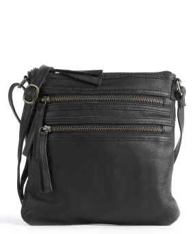  Still Nordic Day & Mood DayMillie Borsa a tracolla pelle di vacchetta grana nero  