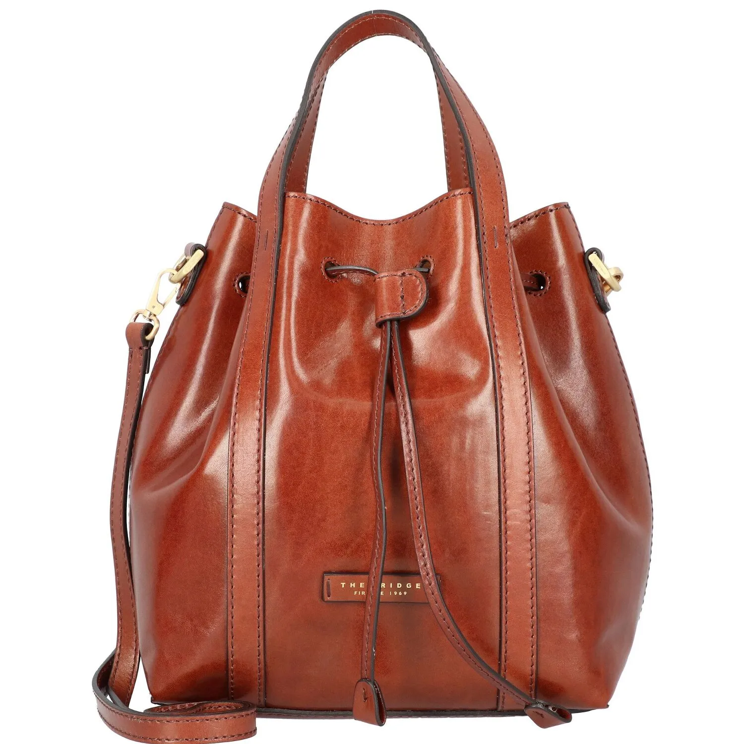 The Bridge Borsa Vittoria in pelle 25 cm