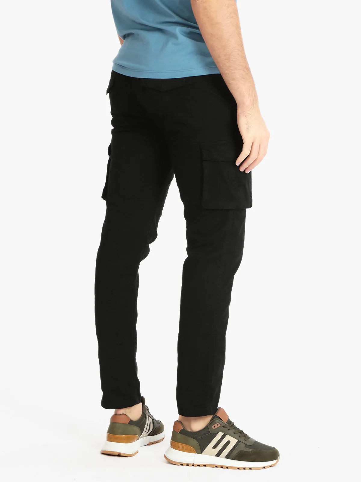 Tmk Pantalon homme en coton à grandes poches