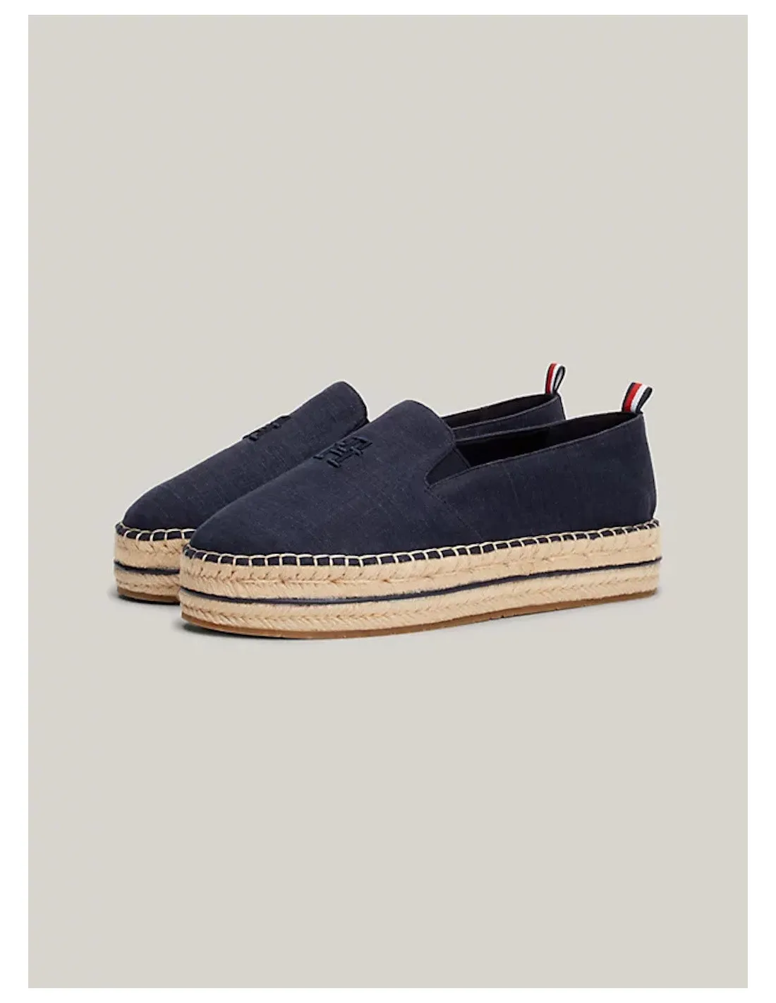 TOMMY HILFIGER ESPADRILLAS DONN,TH EMBROIDERED CAN