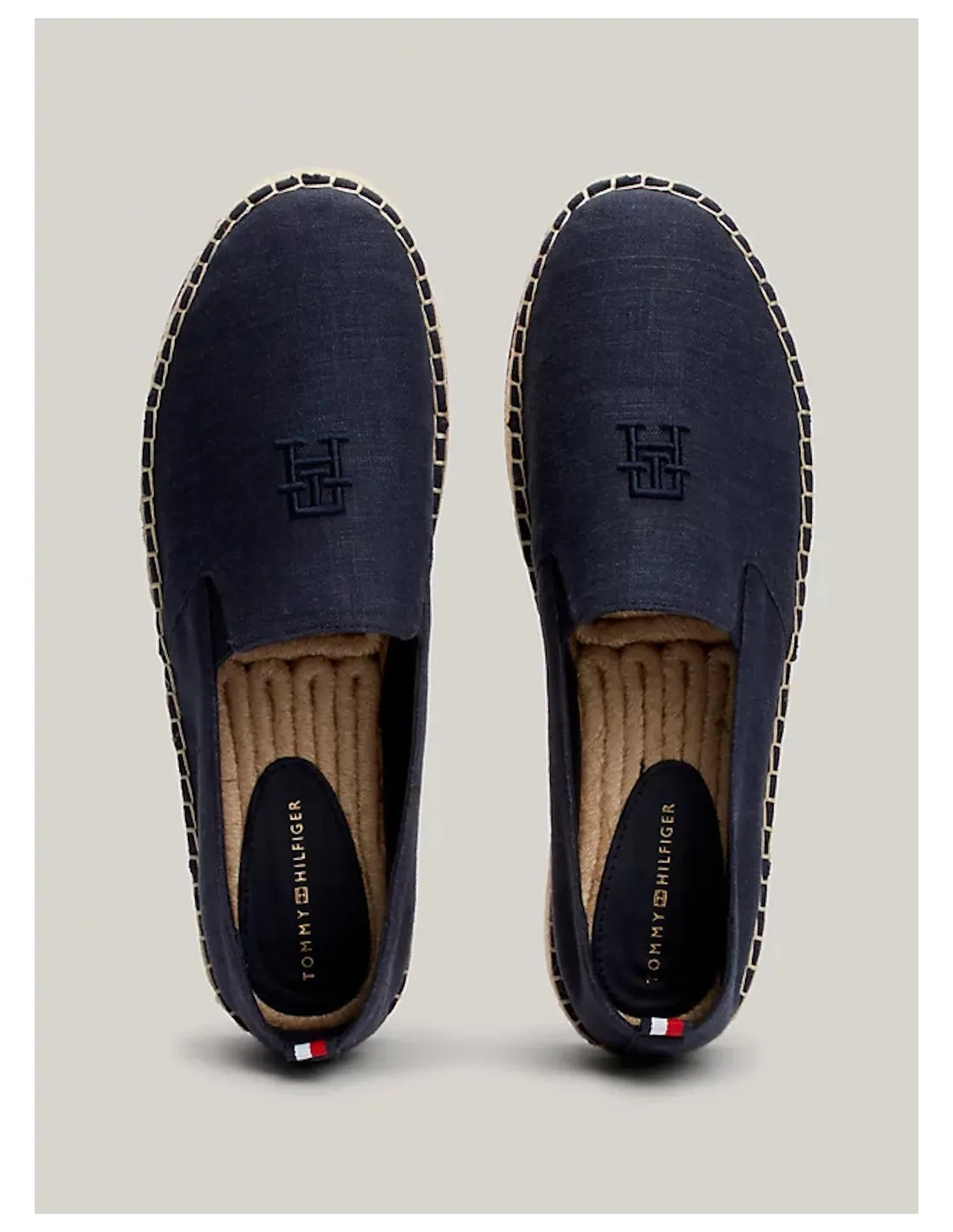 TOMMY HILFIGER ESPADRILLAS DONN,TH EMBROIDERED CAN