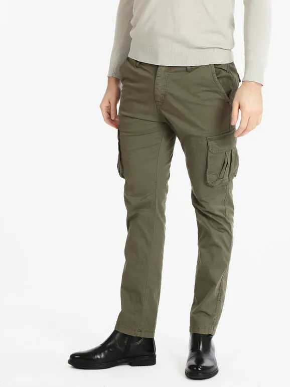 Tony Backer Pantalon homme en coton à grandes poches