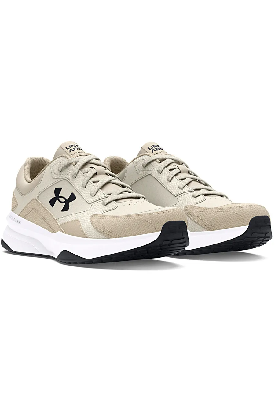   UNDER ARMOUR Scarpe da Running Biege In Pelle Under Armour Edge Lthr